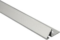 Arcansas Scivoalu padlókiegyenlítő profil eloxált alumínium 10 mm x 0, 9 m matt ezüst (052L1/90)