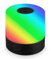 Briloner Smal akkus asztali lámpa RGB-vel fekete 1, 5 W