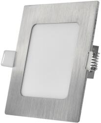 EMOS Led süllyesztett lámpatest négyzet ezüst CCT 7W