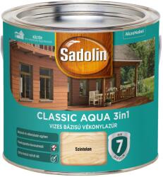 Sadolin Classic Aqua vizes vékonylazúr színtelen 2, 5 l (5271941)