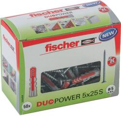 Fischer Duopower 5x25 S LD csavarral (535458)
