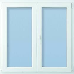CANDO Műanyag ablak középenfelnyíló 6-kamrás fehér 118 cm x 148 cm (1101042)
