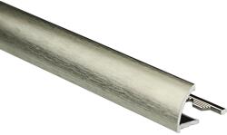 Arcansas Negyedkör-záróidom eloxált alumínium szálcsiszolt 12, 5 mm x 1 m titánszínű (254Q1A/96)