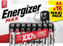Energizer Max alkáli ceruzaelem (AA) 16 darab (E301309601)