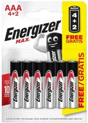 Energizer ENR mikroelem Max E92 BP 6 4+2 free
