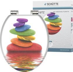 Eisl WC-ülőke Colorful Stones Holzkern leeresztő automatikával (80120)