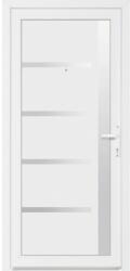  CanDo PVC bejárati ajtó California fehér / fehér 98 cm x 208 cm jobb