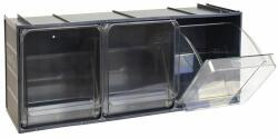 Mobil Plastic Fiókdoboz Crystal Box, magasság 22 cm 3 fiók