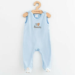 NEW BABY Baba pamut rugdalózó New Baby Biscuits kék - pindurka - 2 590 Ft