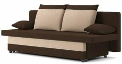  Safako SONY kanapéágy, normál szövet, hab töltőanyag, szín - barna / cappuccino