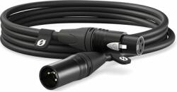 RØDE XLR3M XLR-Cable fekete 3 m XLR mikrofonkábel