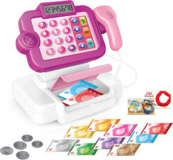 RAPPA MINI SHOP - Casă cehă cu învățare cum să faci cumpărături - roz (RP226524)