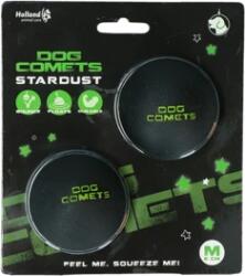 DOG COMETS Jucarie Dog Comets Minge Stardust Negru/verde 2 buc (8841569698116_47854996324676)