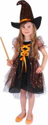 Rappa Costum pentru copii vrăjitoare cu stele (M) (RP221246) Costum bal mascat copii