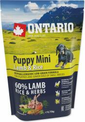 ONTARIO Food Ontario Puppy Mini Miel și Orez 0, 75 kg (214-10193)