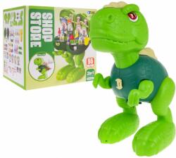 Inlea4Fun Dinoszaurusz és élelmiszerbolt játékkészlet 2 az 1-ben 55 darabos Inlea4Fun SHOP STORE (RA-ZDZ.1368B01)