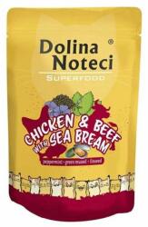 Dolina Noteci Superfood Cat Chicken & Beef with Sea Bream 12 x 85 g