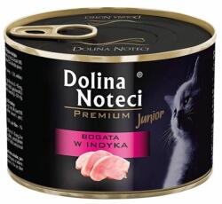 Dolina Noteci Premium Cat Junior Rich in Turkey 6 x 185 g