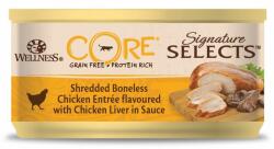 Wellness Core Signature Selects csirke és csirkemáj 6 x 79 g