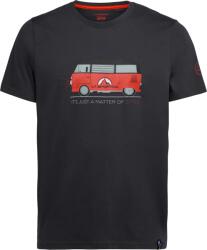 La Sportiva Van T-Shirt M Mărime: L / Culoare: gri/roșu