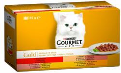 Gourmet GOLD konzervek - húsdarabok szószban, 4 x 85 g