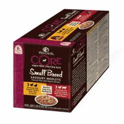 Wellness Core Dog Small Breed húsválogatás 3 x (6 x 85 g)