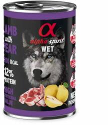 Alpha Spirit Dog Wet - Lamb & Pear 6 x 400 g