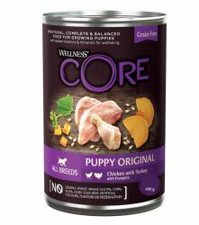 Wellness Core Dog Puppy csirke és pulyka 12 x 400 g