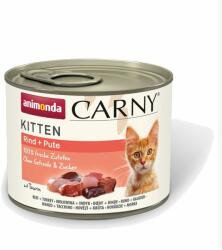 Animonda Carny Kitten - Marha és pulyka 6 x 200 g