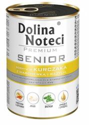 Dolina Noteci Premium Senior Rich in Chicken with Carrot & Basil 12 x 400 g