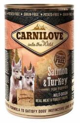 CARNILOVE Wild Meat Salmon & Turkey for Puppies 12 x 400g