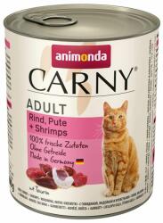Animonda Carny Adult - Marha, pulyka és garnélarák 6 x 800 g