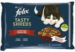 FELIX Tasty Shreds zacskós eledel válogatás, szószban 72 x 80 g