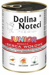 Dolina Noteci Premium Junior Rich in Beef Hearts 6 x 400 g