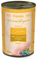 Fitmin Nutritional Programme Adult Chicken with wild berries & herbs 12 x 400 g