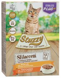 Stuzzy Cat Shreds MULTIPACK Sterilized chicken and turkey 6 x (12 x 85 g)