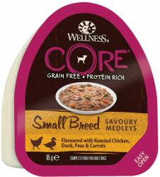 Wellness Core Dog Small Breed csirke és kacsa 6 x 85 g