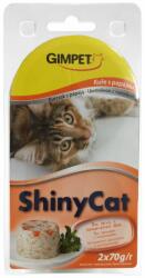 Gimborn GimCat ShinyCat, csirke + papaya 12 x 70 g