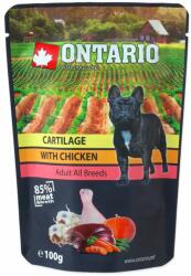 ONTARIO DOG zacskós kutyaeledel: porcos csirke húslevesben 10 x 100 g