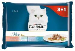 Gourmet Perle Duo alutasakos macskaeledel, halas mix 24 x 85 g