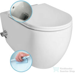SAPHO INFINITY fali WC bidé funkcióval, Rimless, 36, 5x53cm (10NFS1005I) (10NFS1005I)