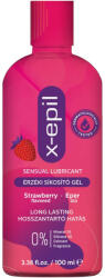 X-Epil - gel senzorial pentru lubrifiere cu aroma de capsuni (100ml) (5998603394129)