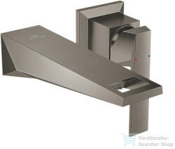 GROHE ALLURE BRILLANT falsík alatti mosdó csaptelep 16 cm-es kifolyóval, alaptest nélkül, Brushed Hard Graphite 29402AL0 (29402AL0)