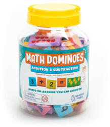 Educational Insights Domino matematic - Adunari si scaderi (EI-2939) - roua