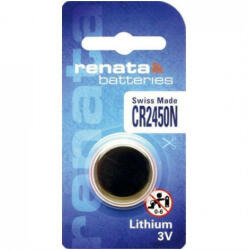 Renata CR2450N 3V lítium gombelem - peremes