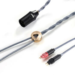 DD HIFI BC150XLR 2-PIN - Szimmetrikus ezüst fejhallgató kábel 4-Pin XLR csatlakozóval - 295cm (DDHIFI-BC150XLR-2P-295)