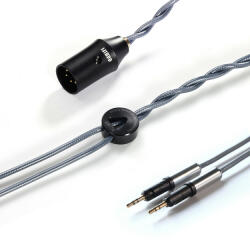 DD HIFI BC150XLR - Szimmetrikus ezüst fejhallgató kábel 4-Pin XLR csatlakozóval - 195cm - 2, 5mm Audio-Technica (DDHIFI-BC150XLR-25AT-195)