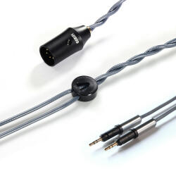 DD HIFI BC150XLR 2.5mm AUDIO-TECHNICA - Szimmetrikus ezüst fejhallgató kábel 4-Pin XLR csatlakozóval - 145cm (DDHIFI-BC150XLR-25AT-145)
