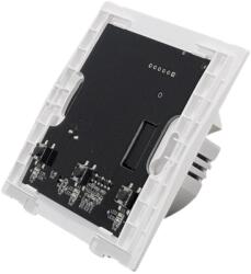 SmartWise B63 UNI Zigbee 3.0 + RF, univerzális bekötésű, 3 áramkörös, fizikai nyomógombos okos villanykapcsoló, ELŐLAP NÉLKÜL (SMW-KAP-B63-ZBRF-NFP) - smart-otthon