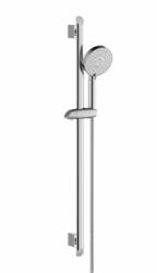 RAVAK 902.00CR SET Zuhanyszett gégecső, lapos 3 funkciós zuhanyfej, 70 cm-es átm, króm X07P177 (X07P177)